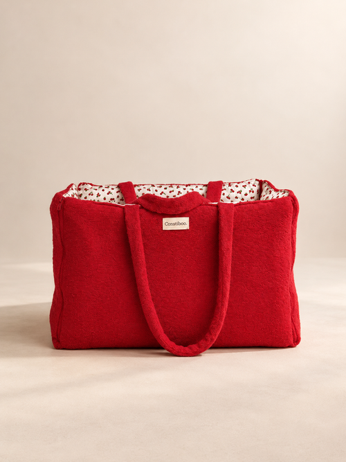 Couleur Rouge - Sac fermé, vue de face